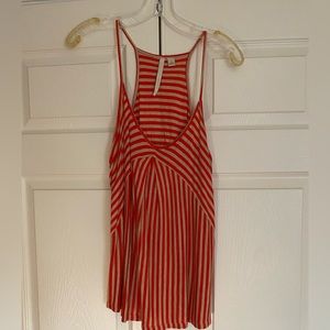 Lauren Conrad striped, flowy tank top.